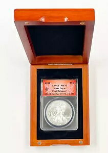 2011N  .999 C[O  ANACS MS70 F ~370