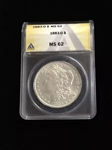 1883-O ANACS MS 62 K݁AAJO 1h