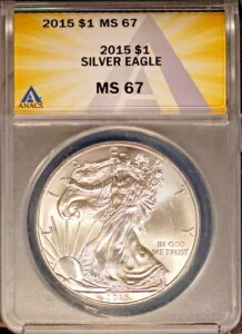 2015N 1h݃AJC[O MS 67 ANACS # 7673875