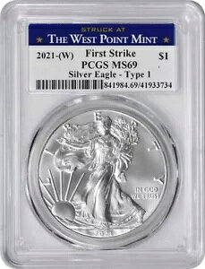 2021-(W) 1h AJ Vo[ C[O ^Cv1 EFXg|Cgǔs MS69 FS PCGS