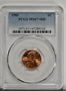 1985�N �����J�[�� �Z���g MS67+ RD PCGS�O���[�h MS 67+ RD WOW �������R�C�� 3071