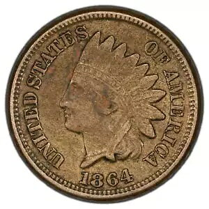アメリカ合衆国 1864年 1セント インディアンヘッド ペニー硬貨
