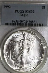 1992N AJ 1h C[O 1IX 999 PCGSO[h MS69 (08430831)