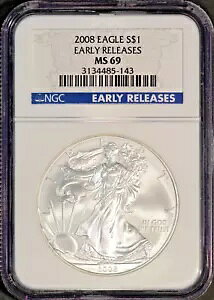 2008N 1h݃AJC[O MS 69 NGC # 3134485-143 + {[iX