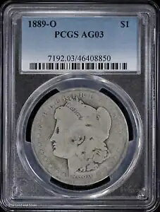 1889-O 1�h�������K����� PCGS AG 03