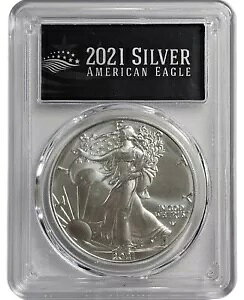 2021�N �A�����J�� �V���o�[ �C�[�O�� PCGS MS70 �^�C�v2 �` �t�@�[�X�g�X�g���C�N �u���b�N���x�� (A1-01)