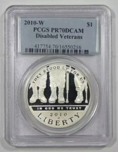 2010-W AJ 1h QޖRlLO .900  26.73g PCGS PR70DCAM