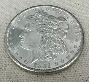 1881-S サンフランシスコ、アメリカ合衆国 モルガン銀貨 S$1 美しいコイン