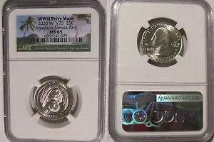 2020N W AJ̃TA 25Zg NH[^[ NGC MS 65 vr[}[N V75 obgRC