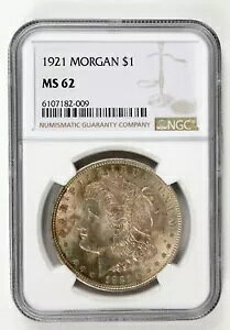 1921 $1 K _[ NGC MS 62 ǔF - _C NbN