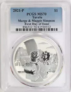 2021-P PCGS co }[W }M[ Vv\ 1 IX 999 Vo[ RC MS70 FDOI