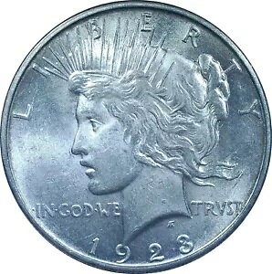 1923-D s[X Vo[ _[ $1 CH BU  - fGȃRC