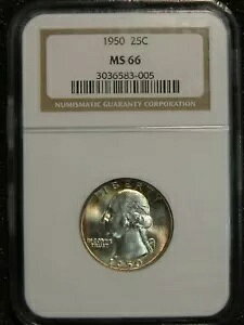 1950 Vg NH[^[ NGC MS66  BU ʃC{[ g[jO