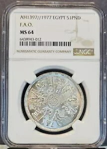 1977 GWvg 1 |h FAO NGC MS 64  BU RC