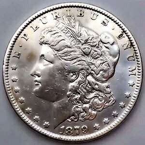 1879-P AU ʃ[K Vo[ h 90% Vo[ 1 ăh RC - fGł! AU4