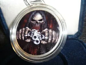 2021 Silver Eagle カラー化「THE REAPER WINS YOU LOSE」25 枚中 1 枚