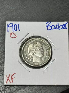 1901 O Barber �V���o�[ �_�C�� �j�[�X XF �ɍ׃R�C�� (Raw10794)