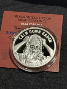 2020 �J�[�� �_�E�� �J���� USSA 2020 �V���[�Y #15 1 �I���X 999 �V���o�[ �V�[���h ���_���I�� COA