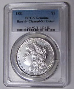 PCGS XF ڍ 1881-P K Vo[ _[ tBftBA ~g RC #41423648