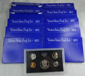 (10) 1972-S US �~���g �v���[�t �Z�b�g OGP �f�B�[�v �J���I 50 �R�C�� �o���N ���b�g