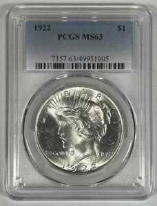 1922 s[X Vo[ 1 h RC PCGS MS 63 (2)
