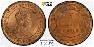 1902 Ji_ 1 Zg uY RC PCGS MS63 RB KM# 8