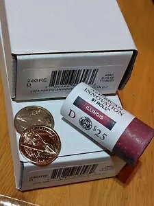 $25 �~���g ���[���C���{�b�N�X 2024-D �C���m�C �A�����J�� �C�m�x�[�V���� �h�� �R�C�� BU UNC