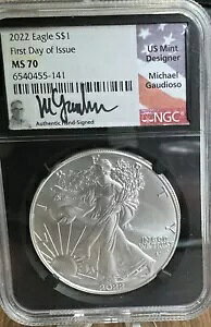 2022 AJ Vo[ C[O - NGC MS70 FDOI - Gaudioso ς