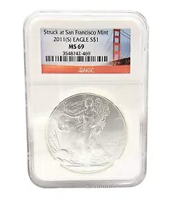 2011 (S) C[O S$1 MS 69 TtVXRǂł̋ 1 IX NGC