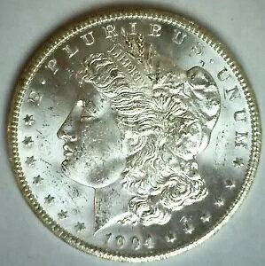 1904 O ���[�K�� �V���o�[ �_���[ BU/������ $1 US �^�C�v �R�C�� �j���[�I�[�����Y����