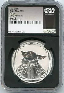 2023 X^[ EH[Y ObO xCr[ [_ 1 IX Vo[ NGC MS70 RC $2 jEG - JP736