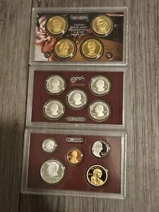 2010-S US Mint Silver Proof Set with COA & Box 14 Coins 7-90% Silver Coins�A�������I