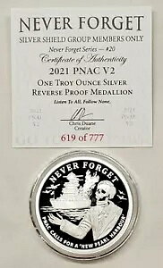 1�I���X 2021 PNAC V2 �V�����p�[���n�[�o�[ �V���o�[ �V�[���h �v���[�t �����ĖY��Ȃ��R�C�� # 20