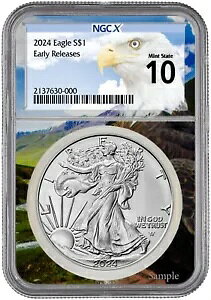 2024 1oz Vo[ AJ C[O NGCX MS 10 - [X - Eagle Core