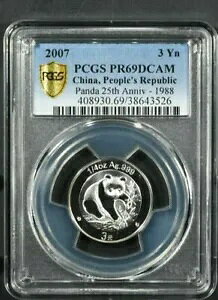 2007 (1988) p_ 1/4 IX 999 v[t 3  PCGS PR 69 DCAM