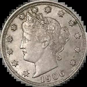 1906 ���o�e�B V �j�b�P�� Executive Coin Company �̂��������i