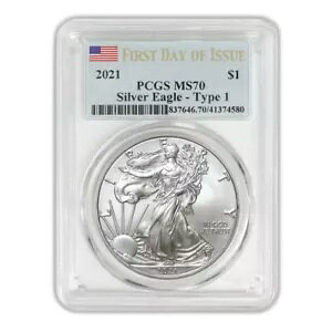 2021 $1 Vo[ AJ C[O ^Cv 1 PCGS MS70 s 1 IX RC