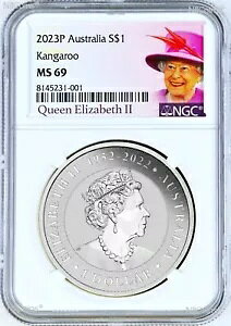 2023 I[XgA 1 IX .9999 Vo[CJZ~ NGC MS 69 $1 RC t@Ci NC[ tBMA