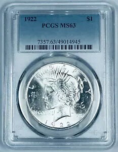1922 s[X Vo[ 1 h RC PCGS MS 63