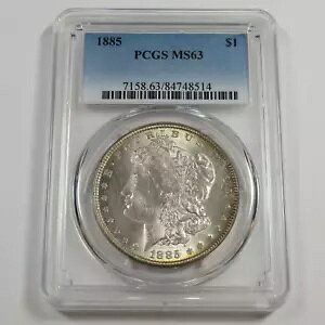 1885 P PCGS MS63 - K 1 h #50941A