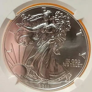 2011 (S) STRUCK AT SAN FRANCISCO MINT �A�����J�� �C�[�O�� �R�C�� NGC MS69 ���������[�X
