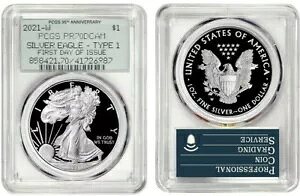 2021 W Vo[ AJ C[O $1 ^Cv 1 PCGS PR70DCAM s 35TH