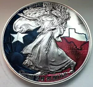 I Stand With Texas - �A�����J�� �V���o�[ �C�[�O�� 1�I���X .999 �M�t�g �V���o�[ �_���[ �R�C��