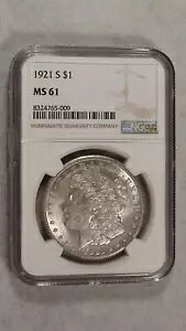 1921 S [K h NGC MS61 ʃVo[ 1 h RC!