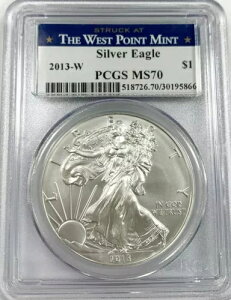 2013-W PCGS MS70 AJ Vo[ C[O ASE $1  Xu EGXg |Cg