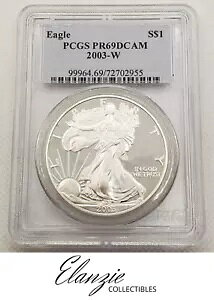 2003-W v[t AJ Vo[ C[O PCGS PR69 DCAM (ȉX|bg)