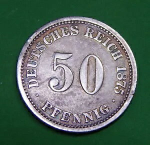 �󏭂ȃh�C�c 1875-F 50 �t�F�j�q �`���C�X �x���[�t�@�C�� �V���o�[ �R�C��