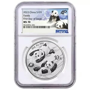 2022N  30g Vo[p_ 10~RC NGC MS70 FDI zCgRAz_[ p_x