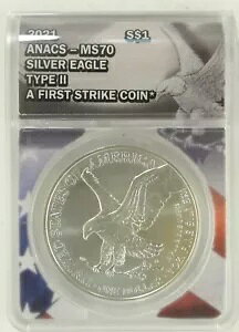 2021 Vo[ $1 ANACS MS70 Vo[ C[O ^Cv II A t@[Xg XgCN RC