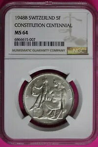 1948 B MS 64 �X�C�X 5 �t������� NGC �����F��X���u 1498
